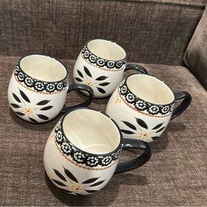 Temptations black old world 14 ounce mugs